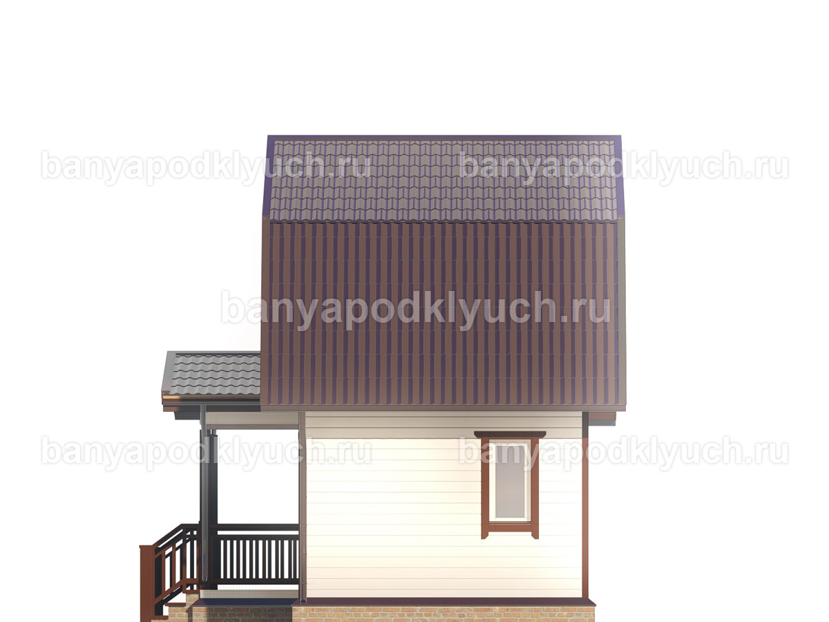 Каркасная баня 5x4 м Каркасная баня 5x4 м